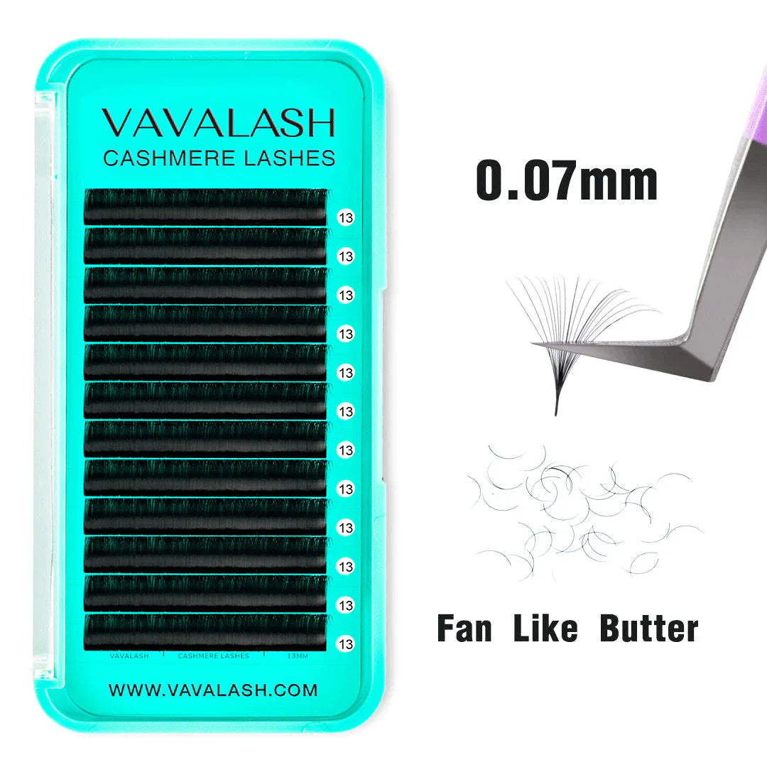 Vavalash Cashmere Volume Lashes 0.07mm SC