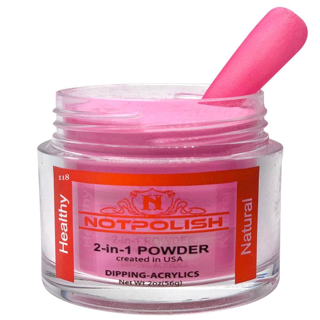 NOTPOLISH OG 118 - Melrose POWDER