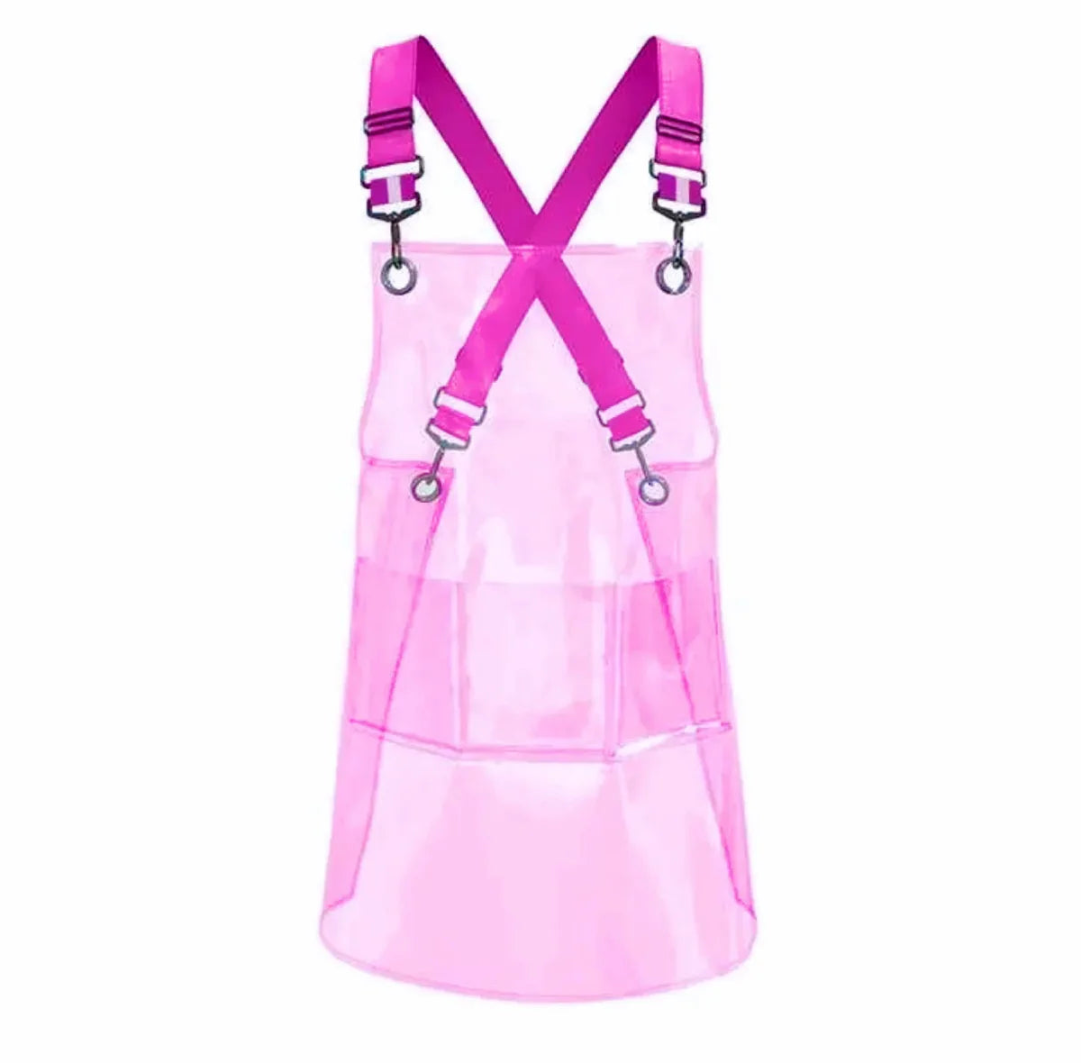 Transparent Apron with Adjustable Straps