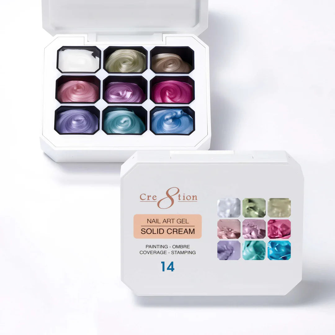 Cre8tion Nail Art Solid Cream Gel