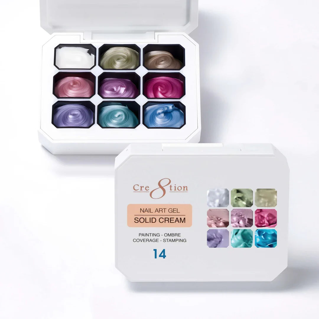 Cre8tion Nail Art Solid Cream Gel