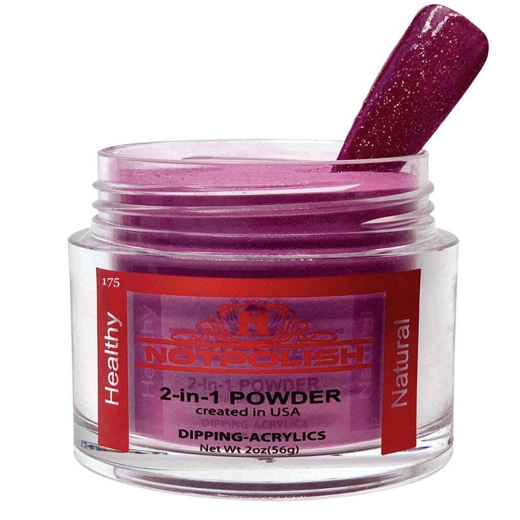 NOTPOLISH OG 175 - PINK STARS POWDER