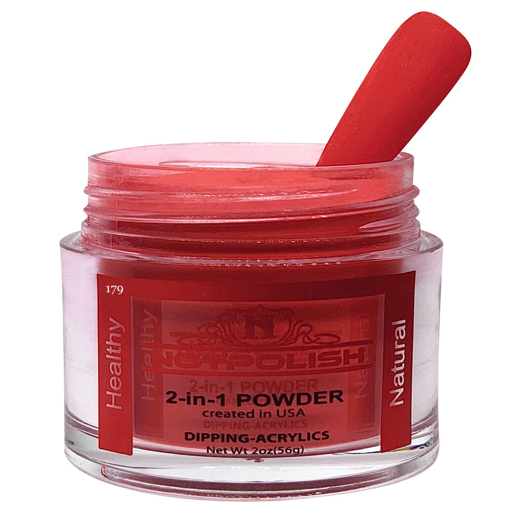 NOTPOLISH OG 179 - RED LOTUS POWDER
