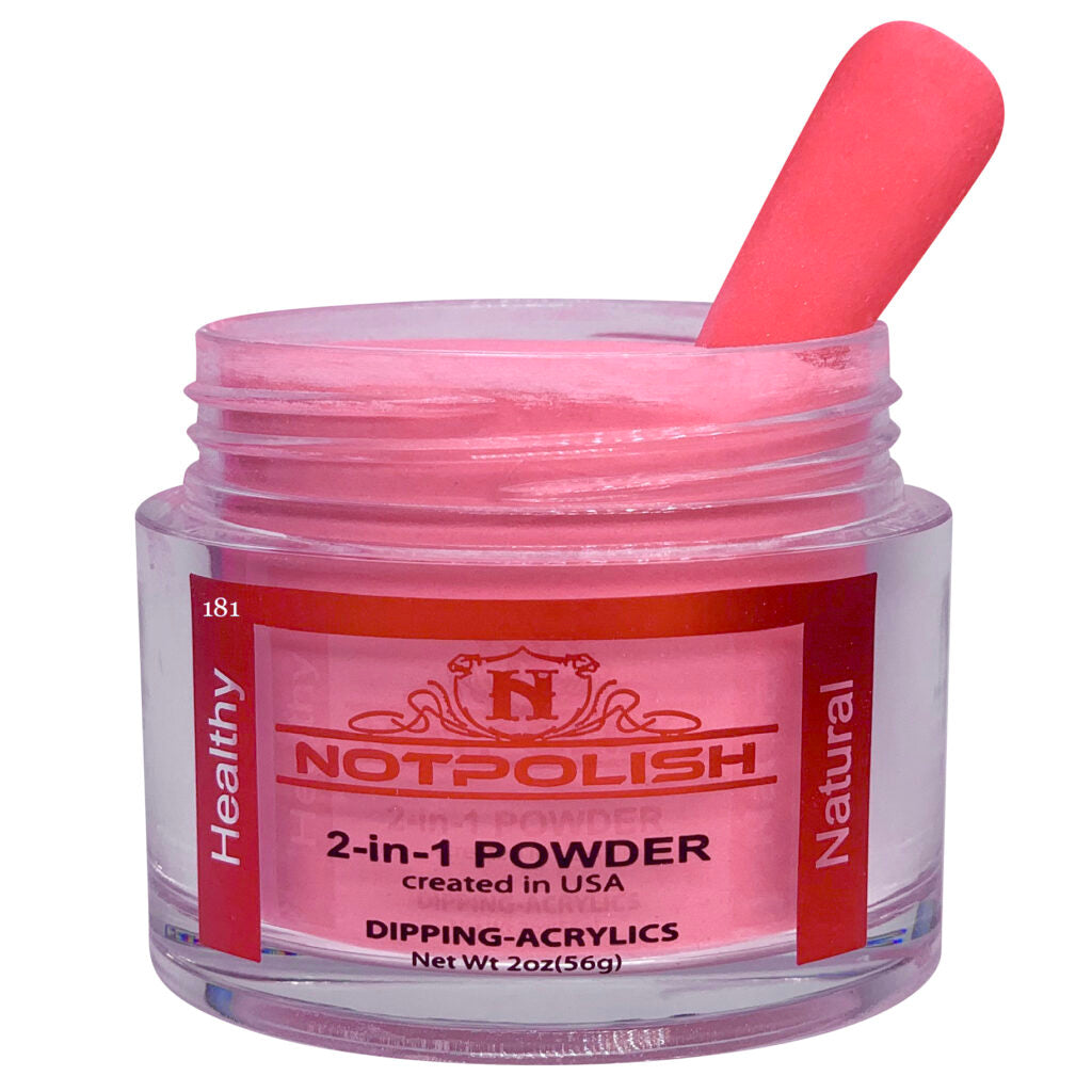 NOTPOLISH OG 181 - RED CRUSH POWDER