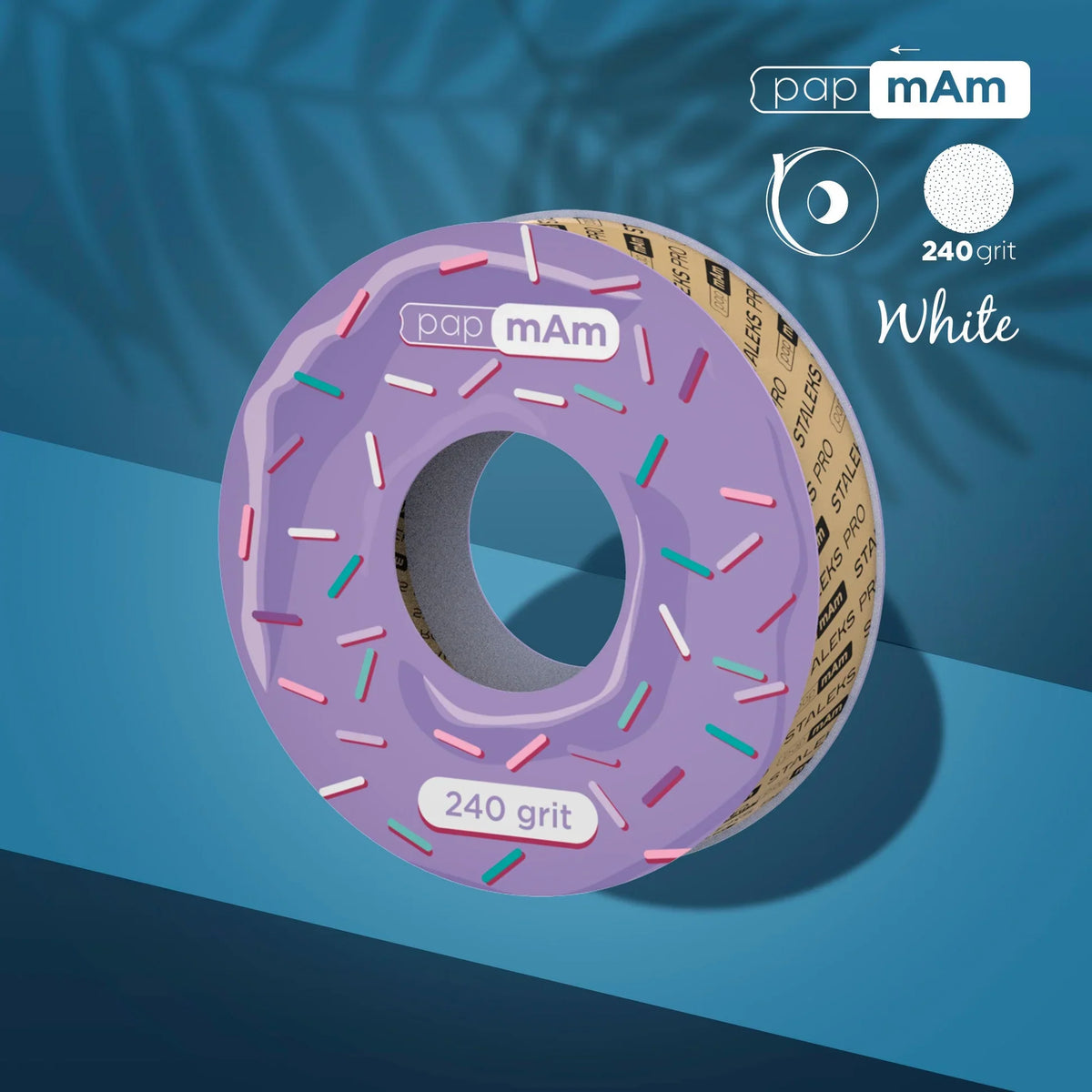 STALEKS EXPERT Donut papmAm Refill nail files for straight base