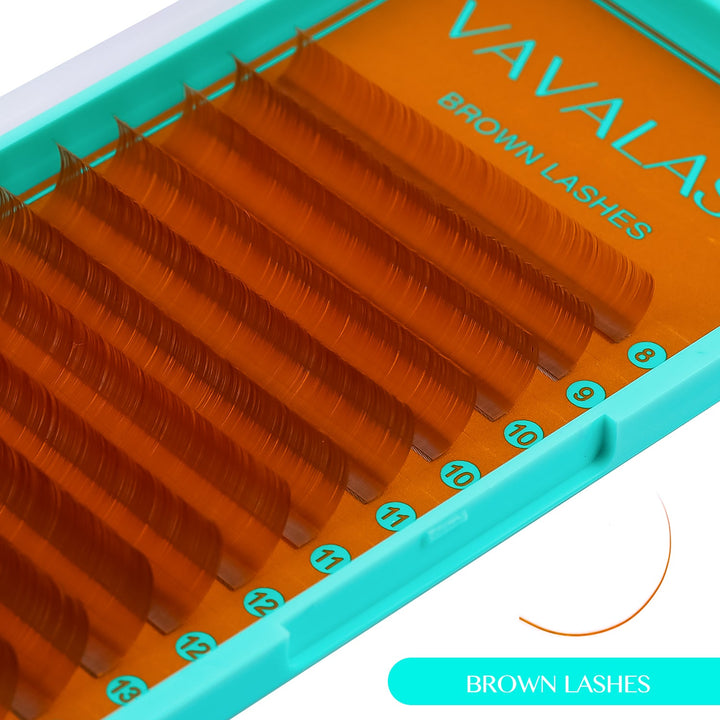 Vavalash 0.07 Brown Lashes
