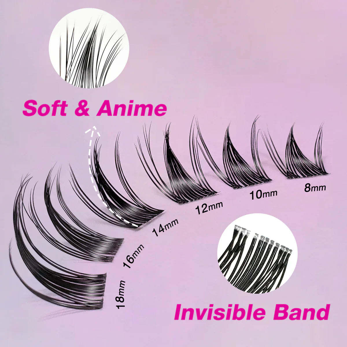 Veyes DIY Clusters - Manga Lash