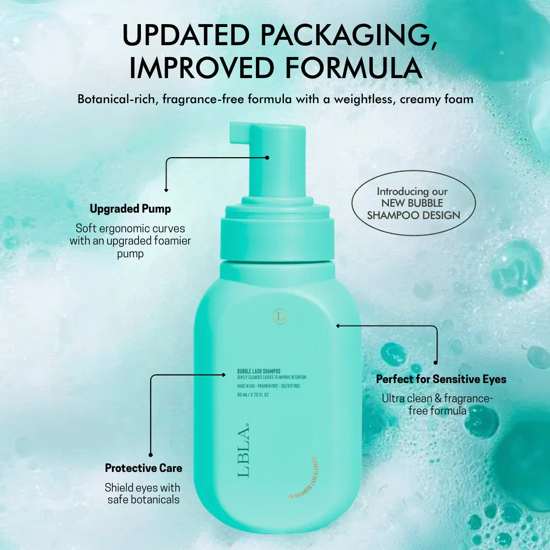 LBLA Botanical Bubble Lash Shampoo - Travel Size