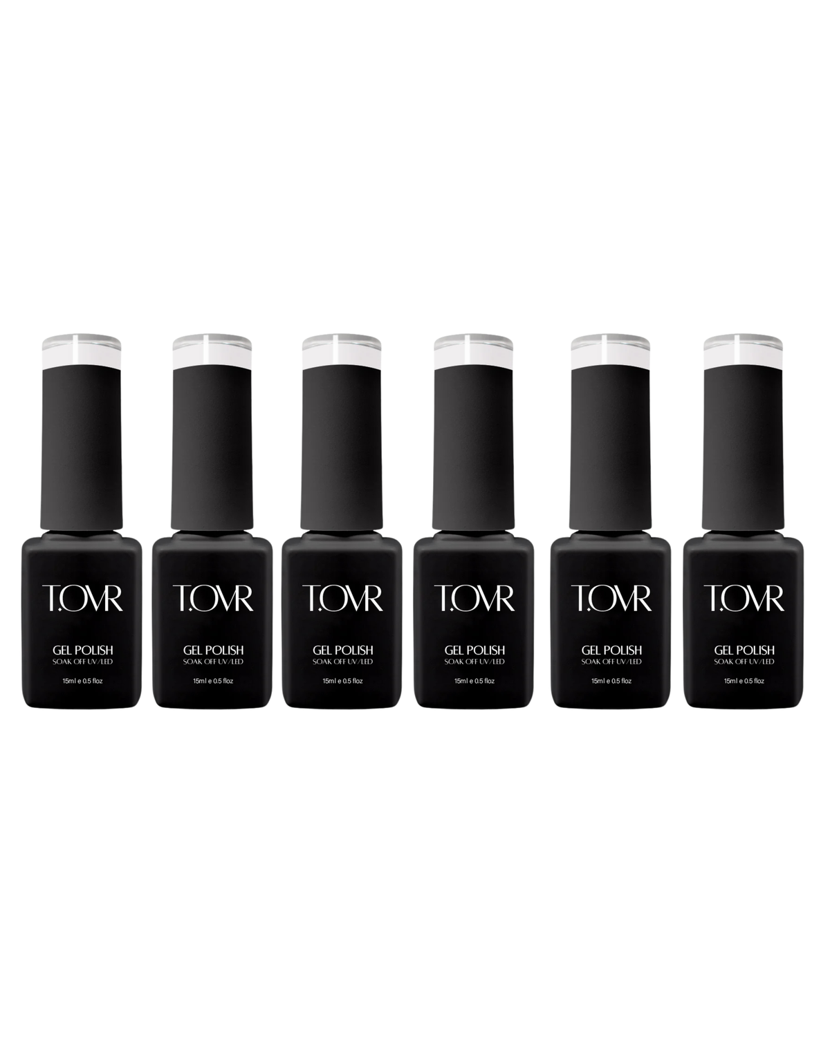 Take Over UV/LED Ultra White 001 Gel Polish 6pc Bundle