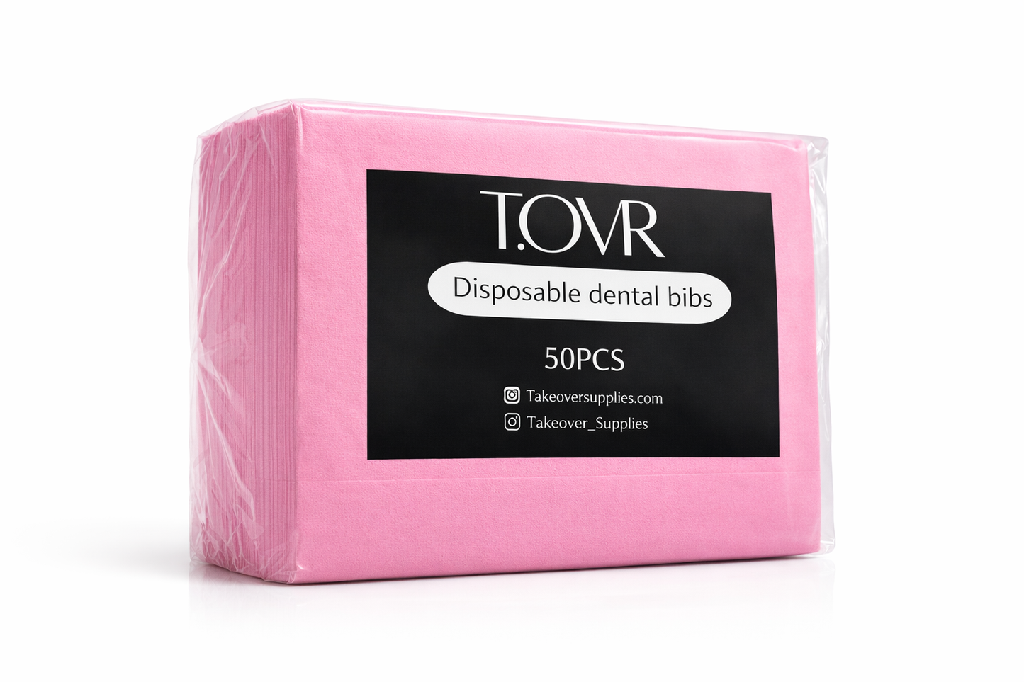 Take Over Disposable Dental Bibs 50pc