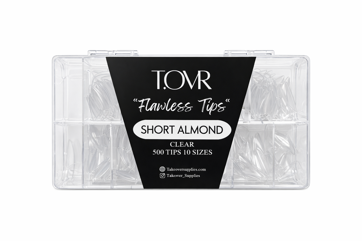 Take Over "Flawless Tips" Short Almond