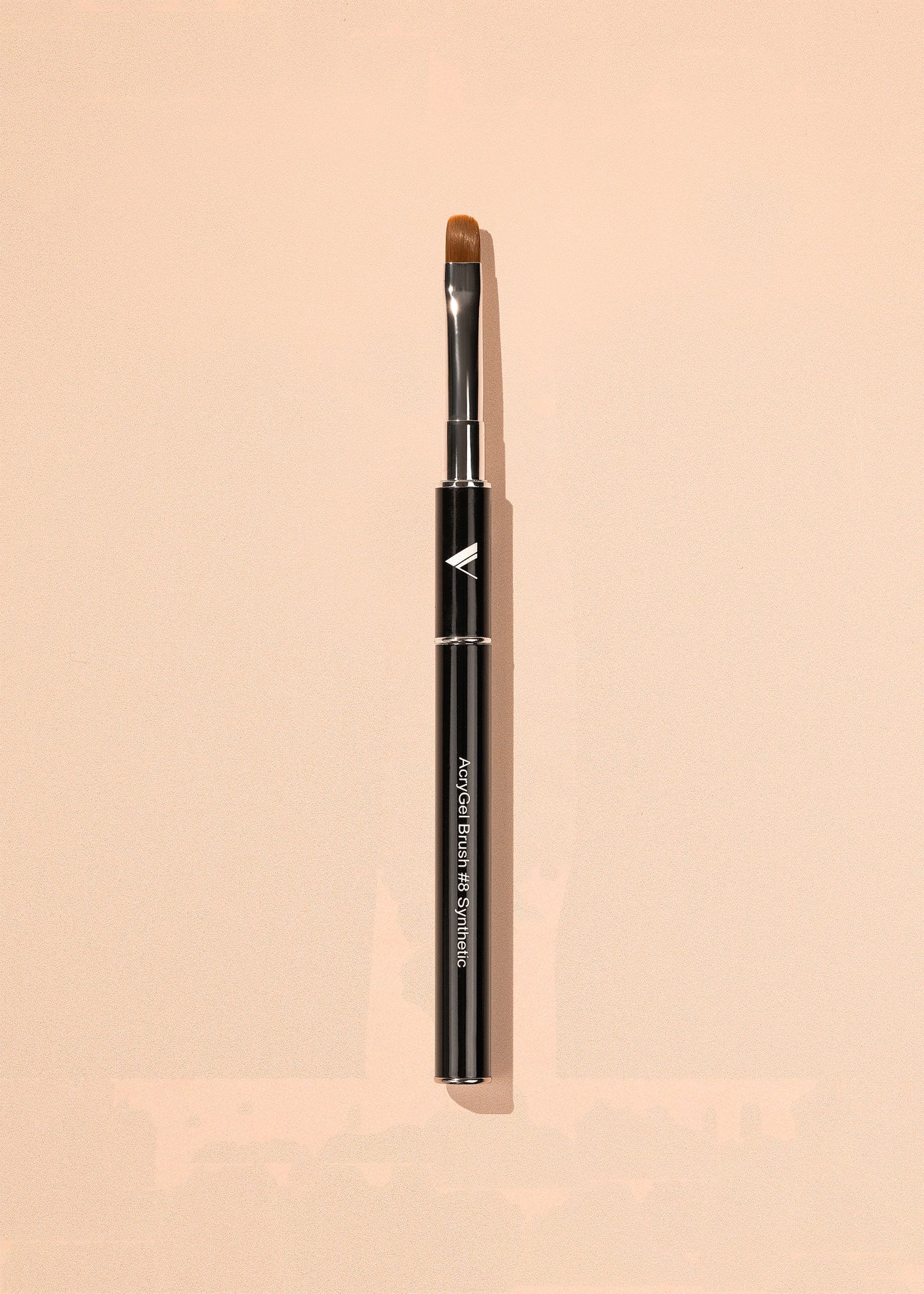 V BEAUTY PURE ACRYGEL BRUSH #8 - SYNTHETIC