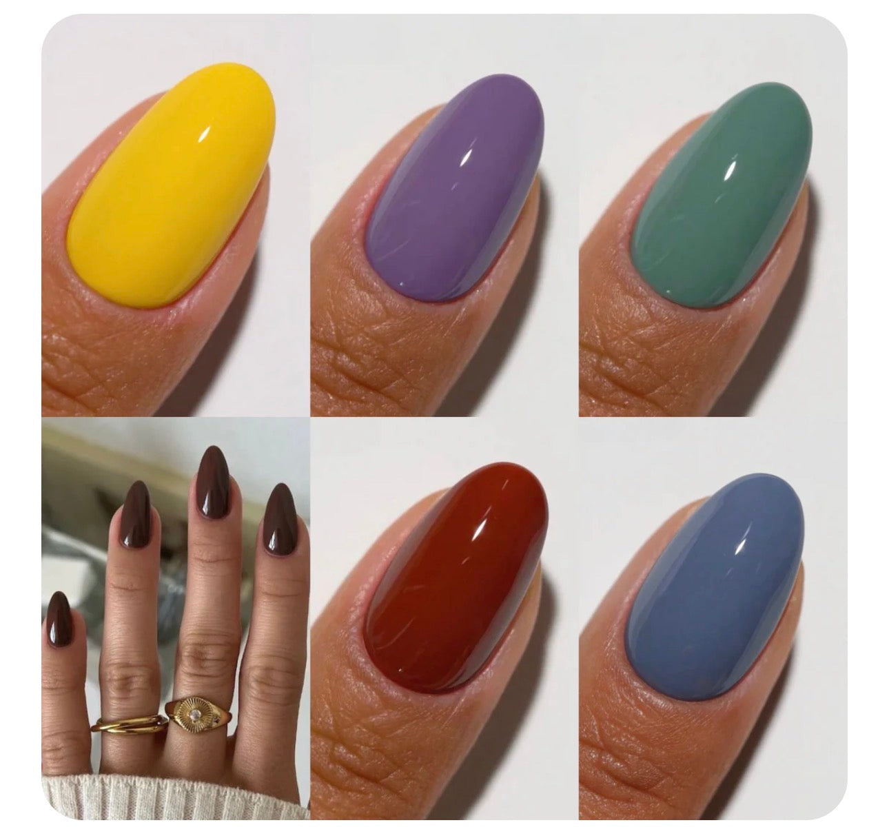 DND Diva Cozy Autumn Gel & Lacquer 6pc Bundle