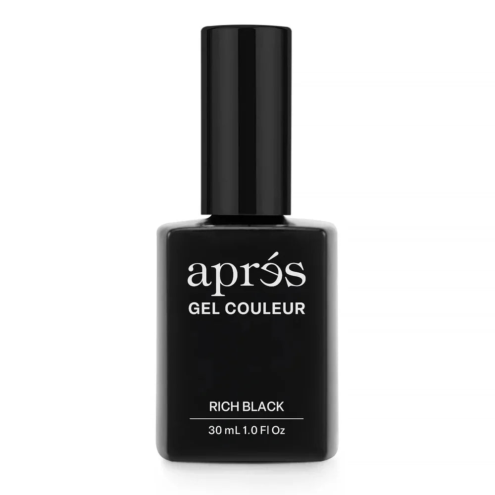 Apres Rich Black Gel Polish