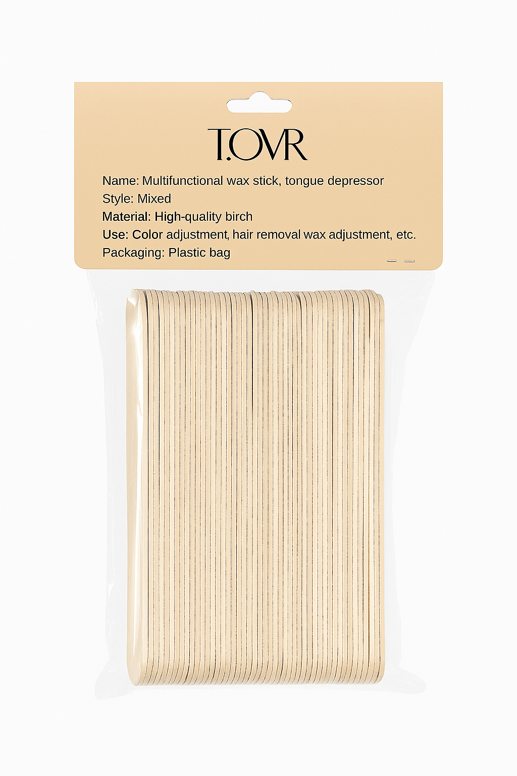 Take Over Disposable Wooden Wax Application 150x18x2mm 100pc