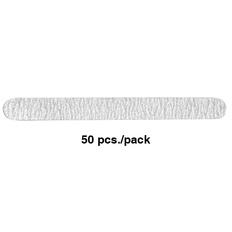 Cre8tion Premium Nail File Regular Zebra 50pc - USA Standard