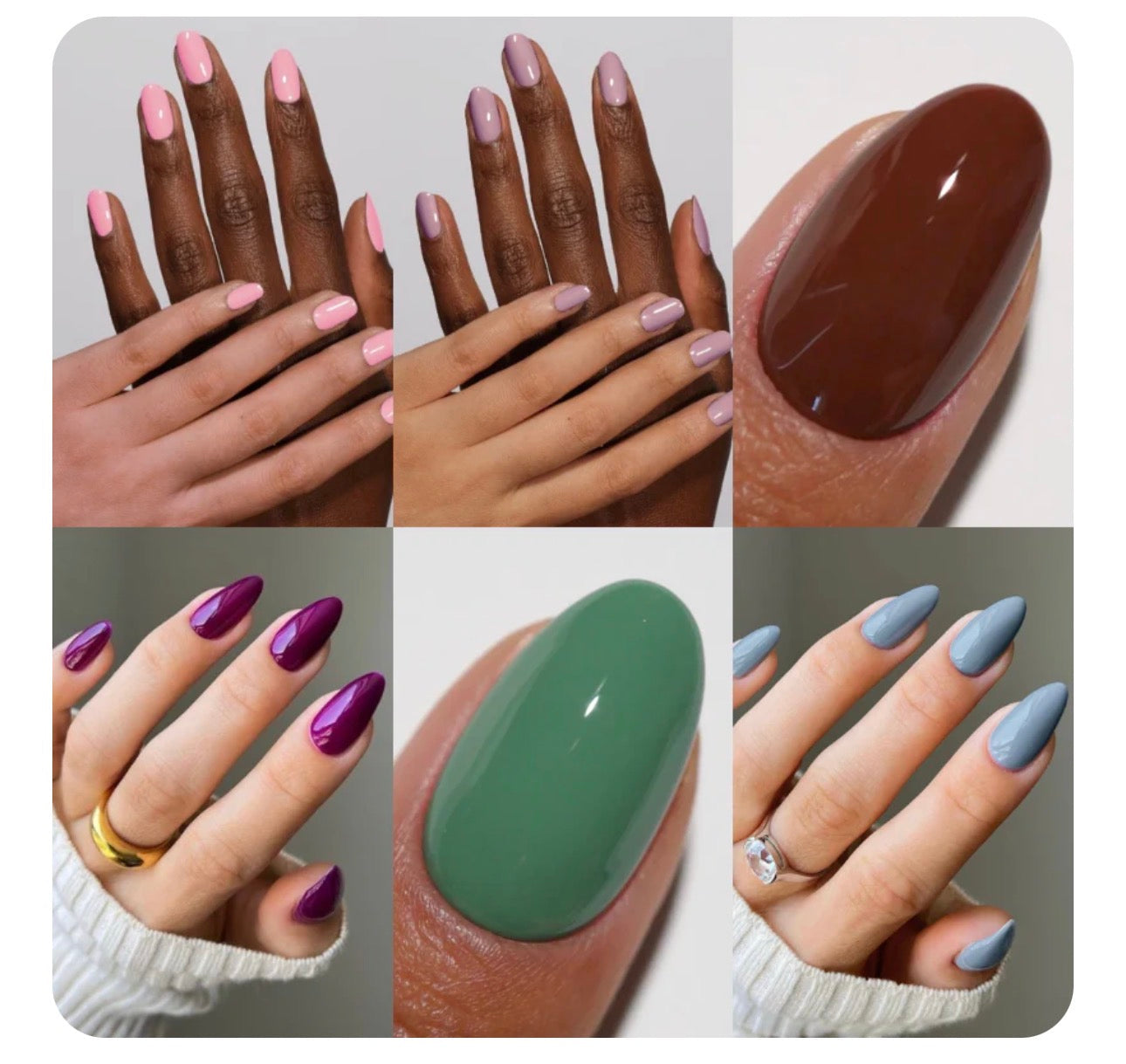 DND Diva Earth be Told Gel & Lacquer 6pc Bundle