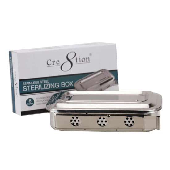 Cre8tion Disinfectant - Stainless Steel Sterilizing Box