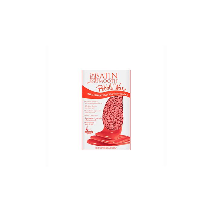SATIN SMOOTH WILD CHERRY® PEBBLE WAX WITH VITAMIN E 35 OZ