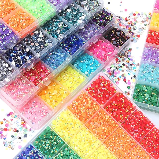 Rainbow Rhinestones Pack