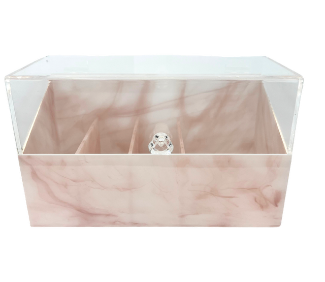 Pink Marble Tool Container