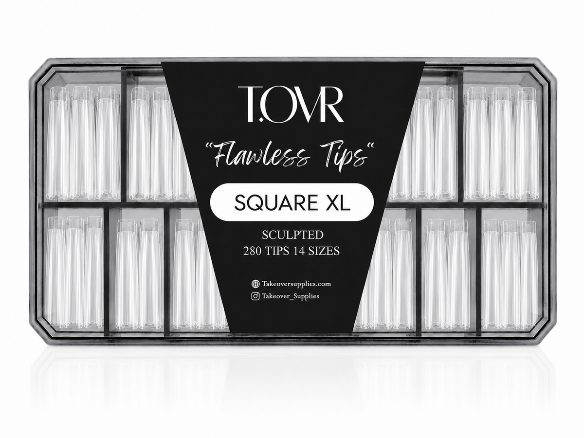 Take Over Soft Gel Extension Tips 280pcs Square