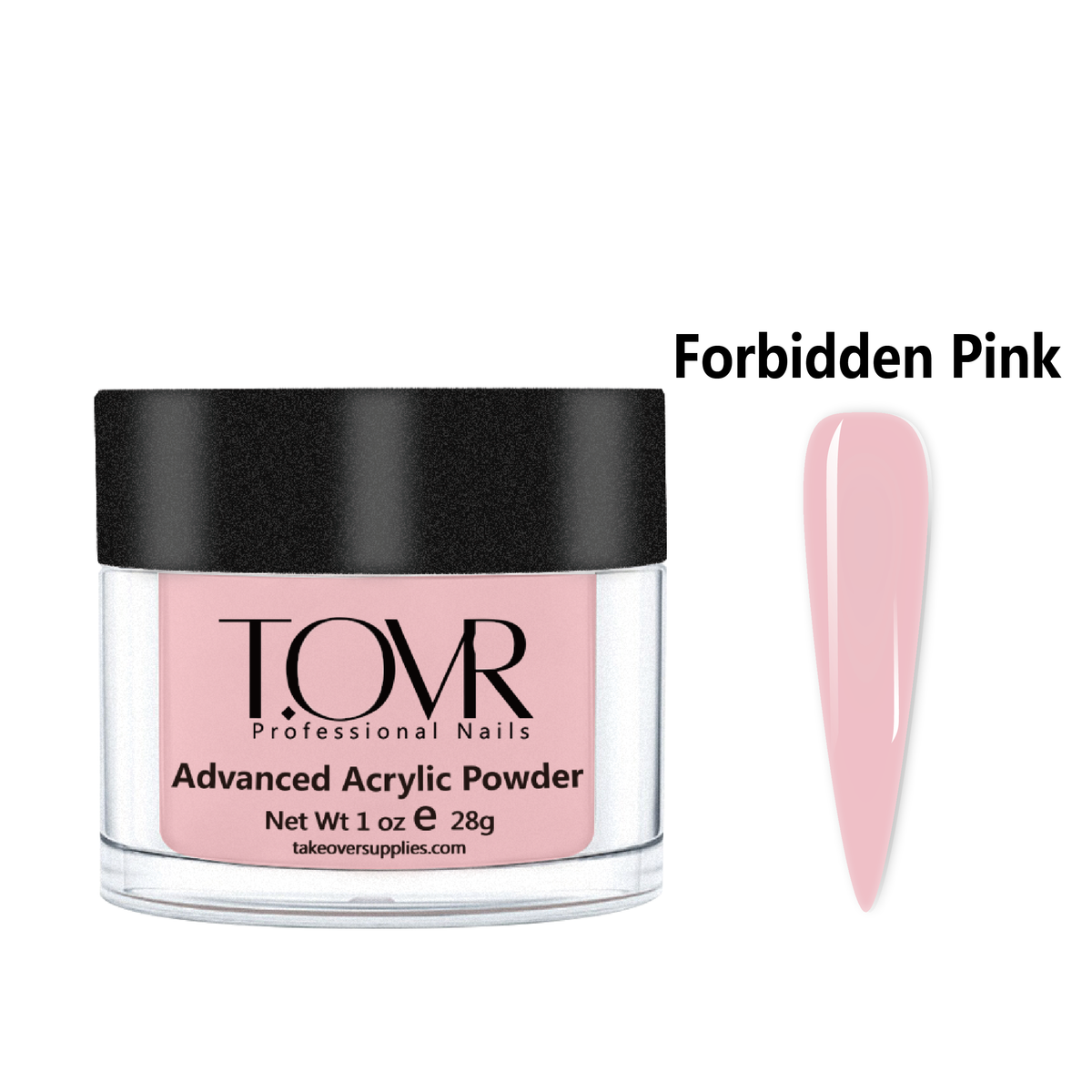Take Over Advanced Acrylic Powder "Forbidden Pink"