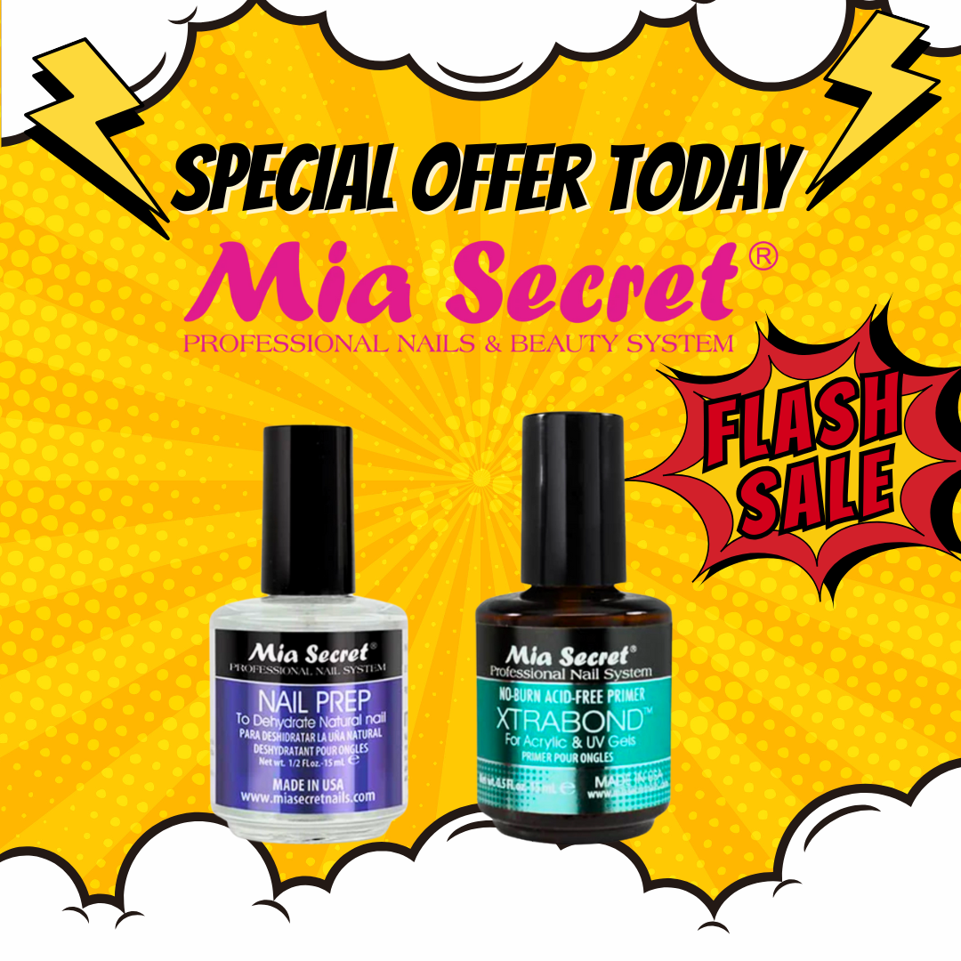 Mia Secret Nail Prep & Xtrabond Nail Bundle