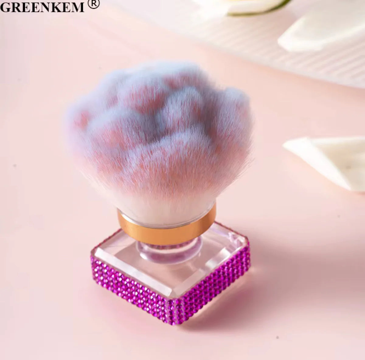 Rhinestone Nail Dust Brush