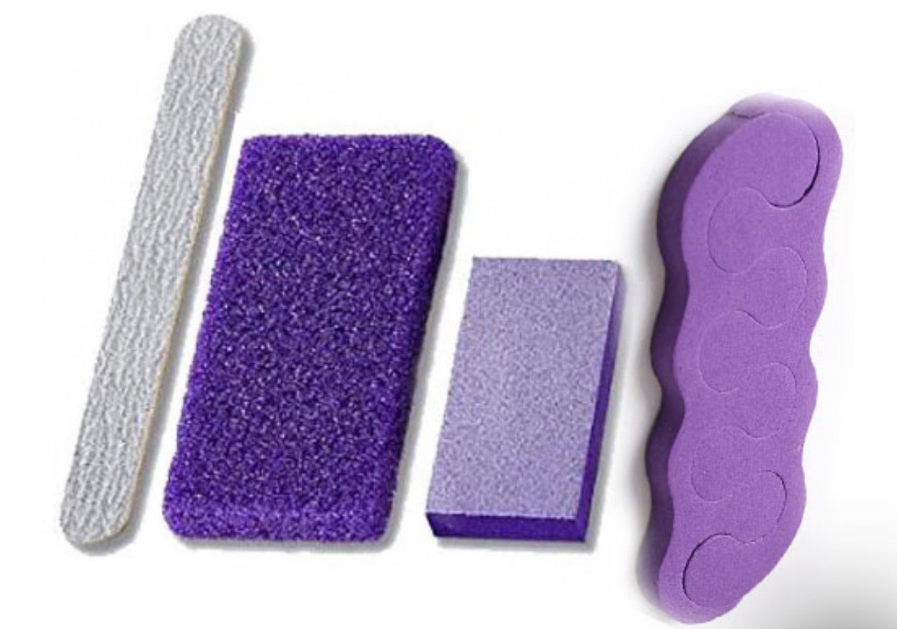 DND 4pc Disposable Pedicure Kit