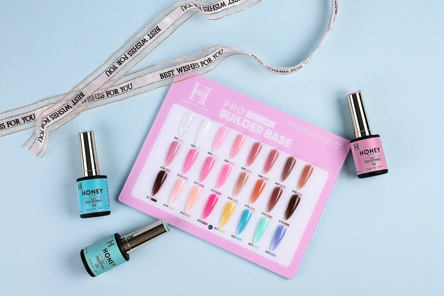 HONEY'S NAIL SECRET PRO BUILDER BASE COLLECTION