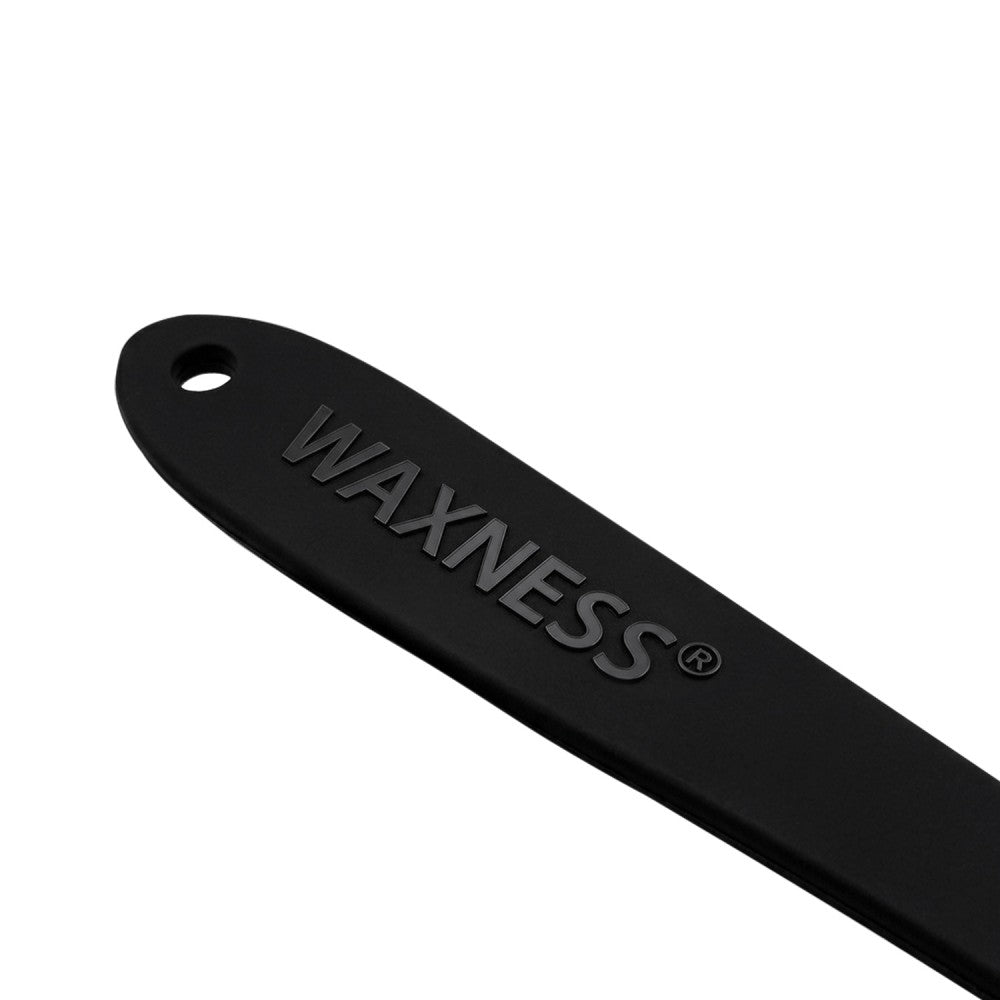 WAXNESS SILICONE WAX STIRRING LARGE SPATULA BLACK 12" X 1.18"