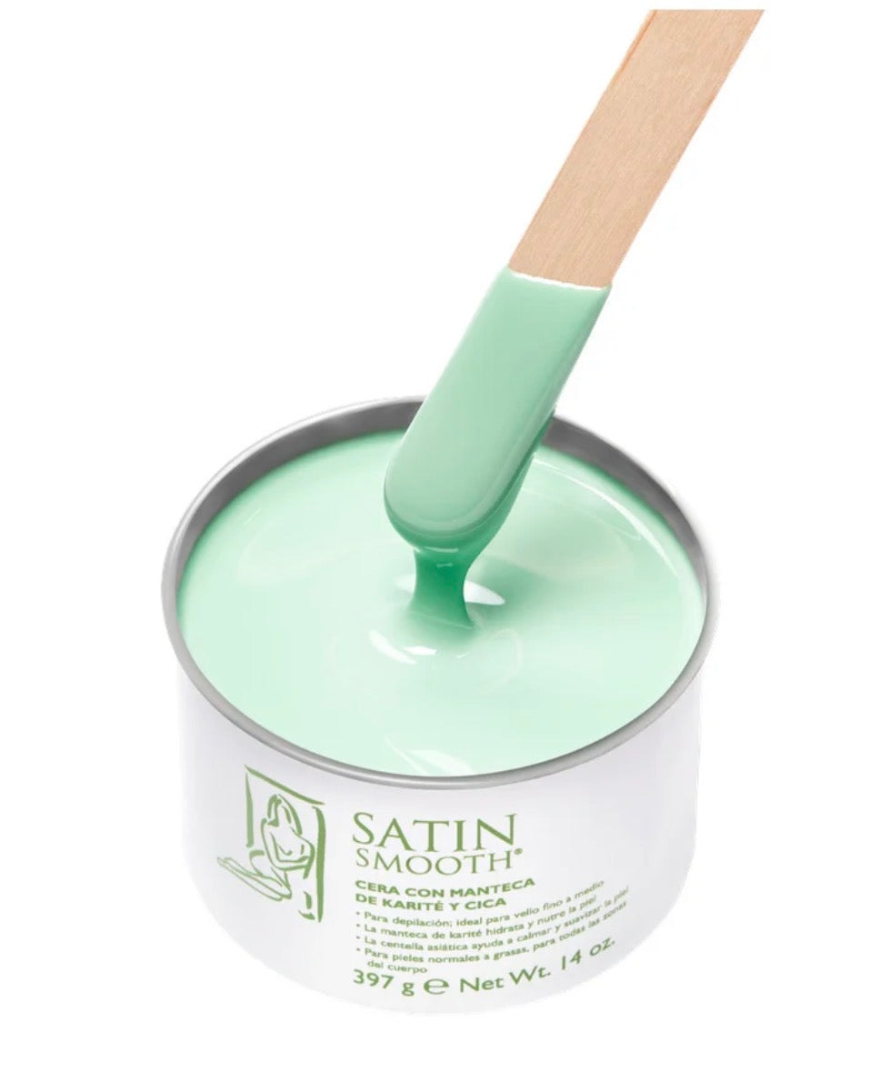Satin Smooth Shea Butter & Cica Soft Wax 14oz