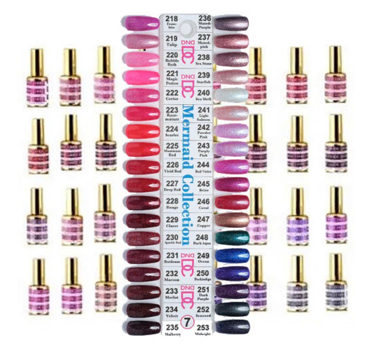DND DC Mermaid Collection 36 Colors