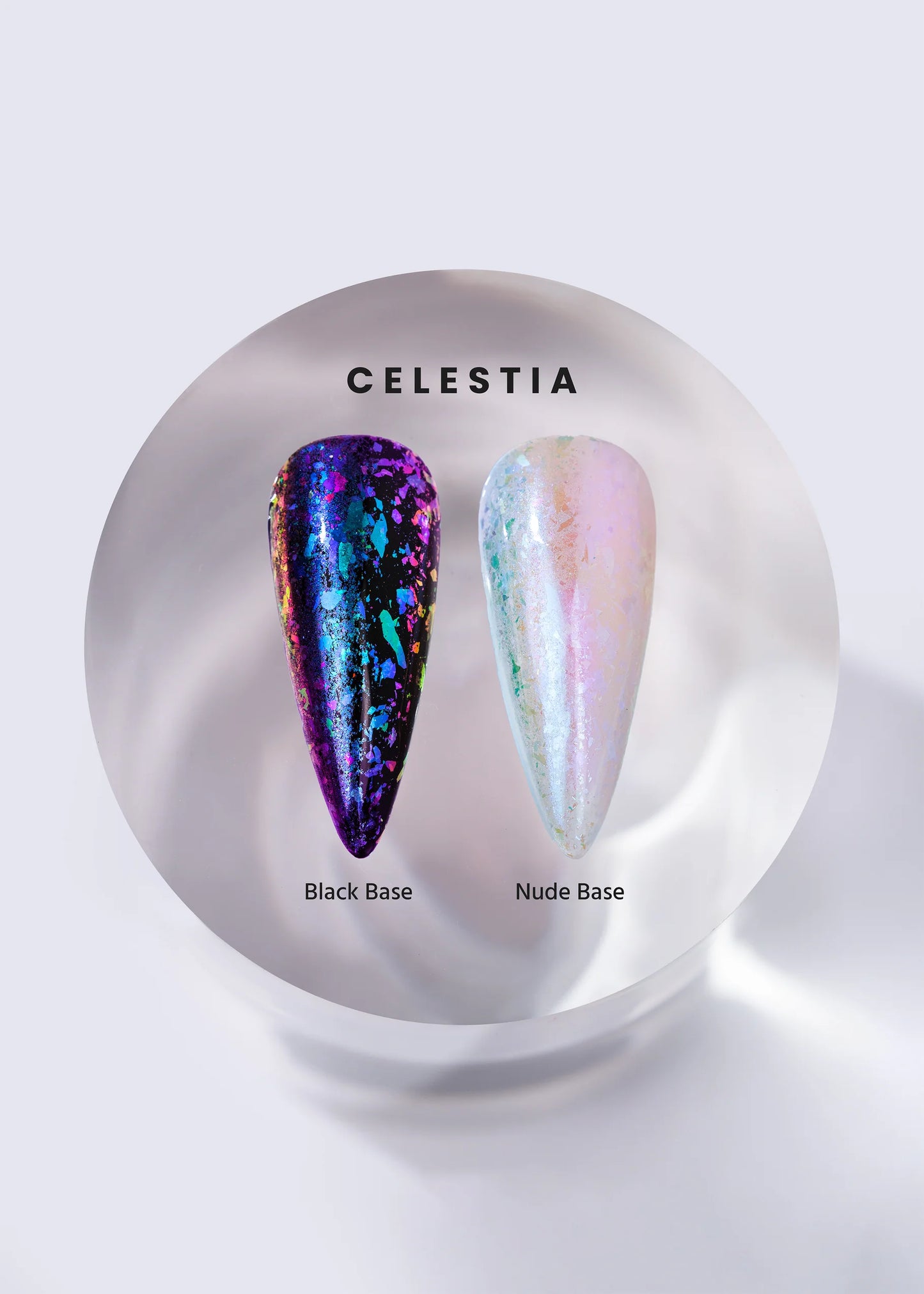 V BEAUTY PURE CHROME FLAKES - CELESTIA
