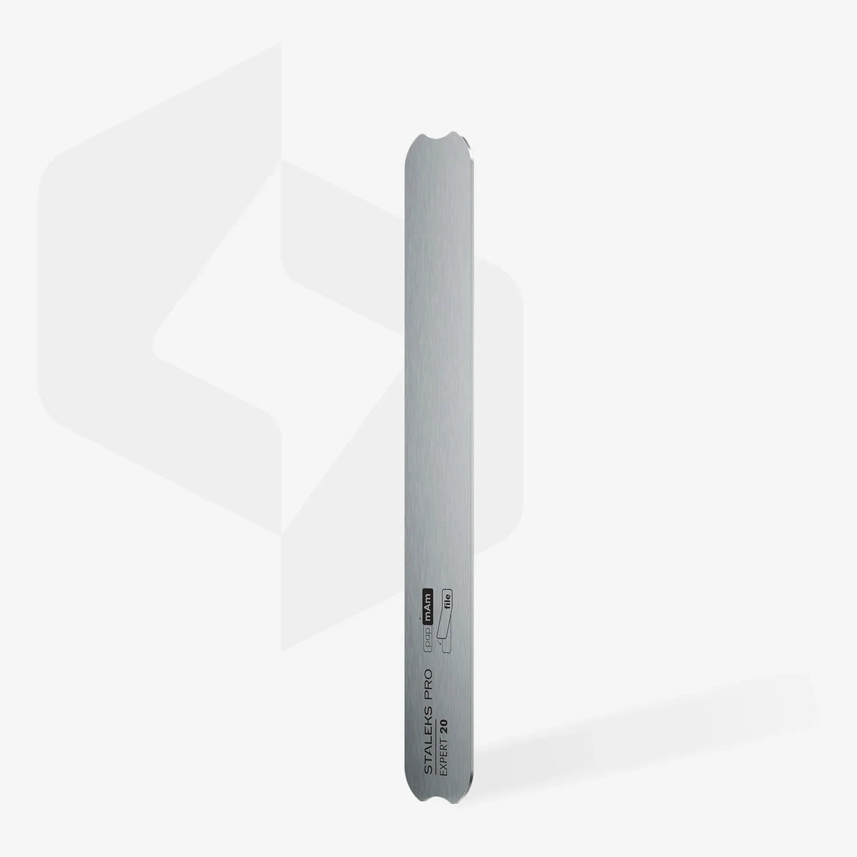STALEKS EXPERT 20 Straight metal base for nail file (162 mm)