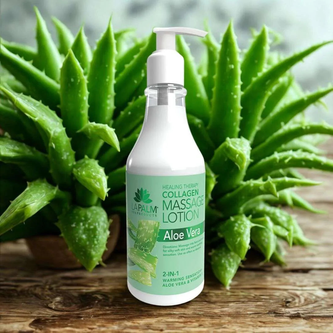 LA PALM Healing Therapy Massage Lotion “Aloe Vera"