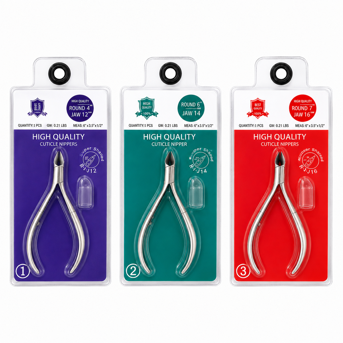DND High Quality Round Cuticle Nipper