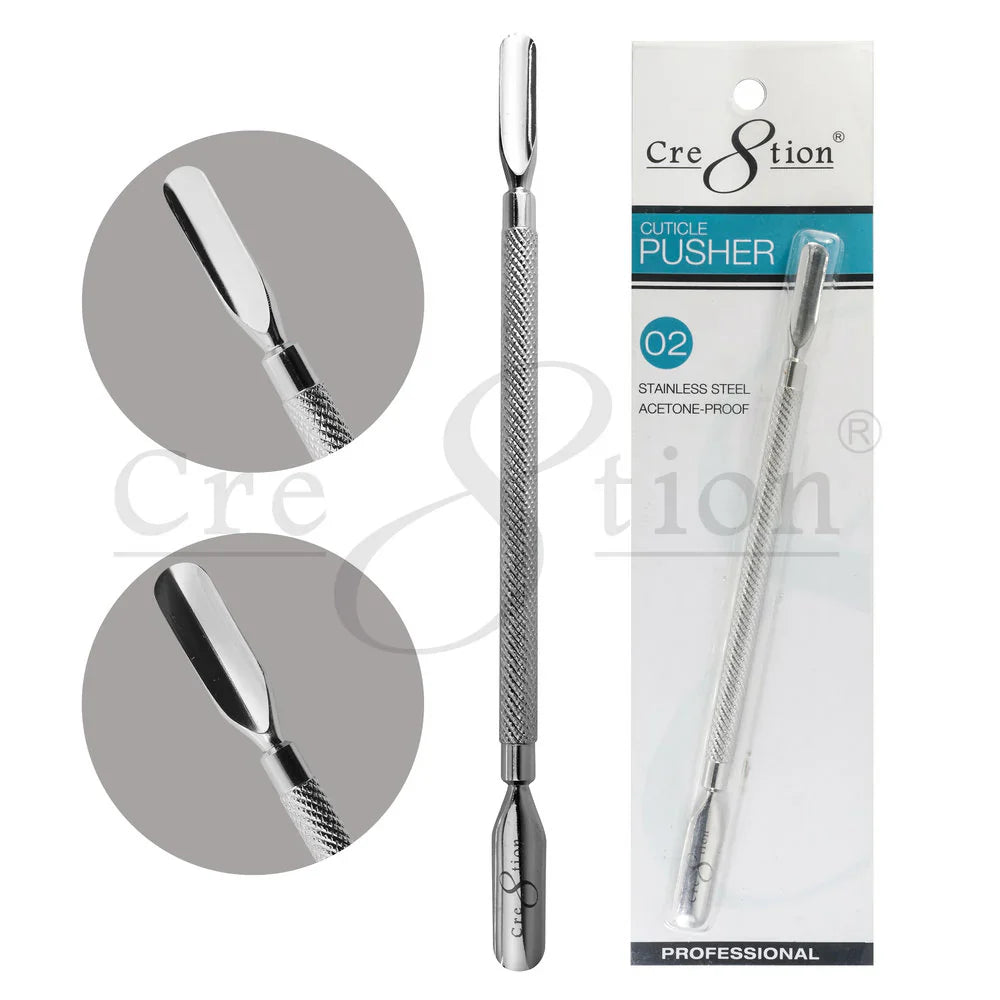 Cre8tion Stainless Steel Cuticle Pusher 02