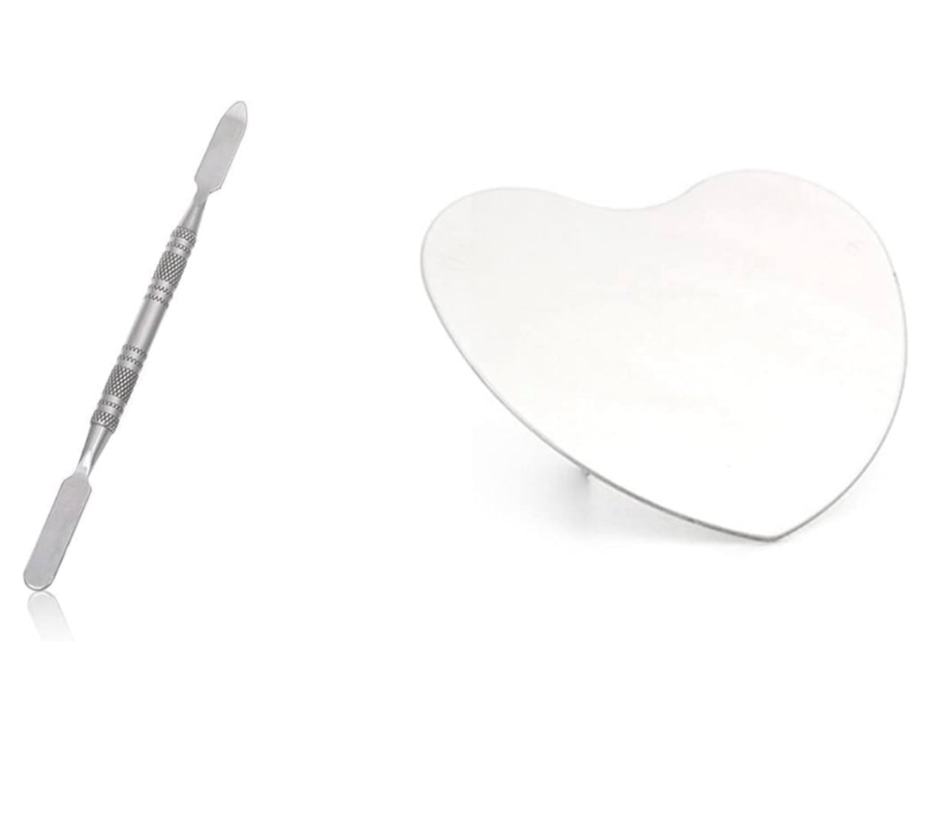 Metal Mixing Palette Makeup Spatula