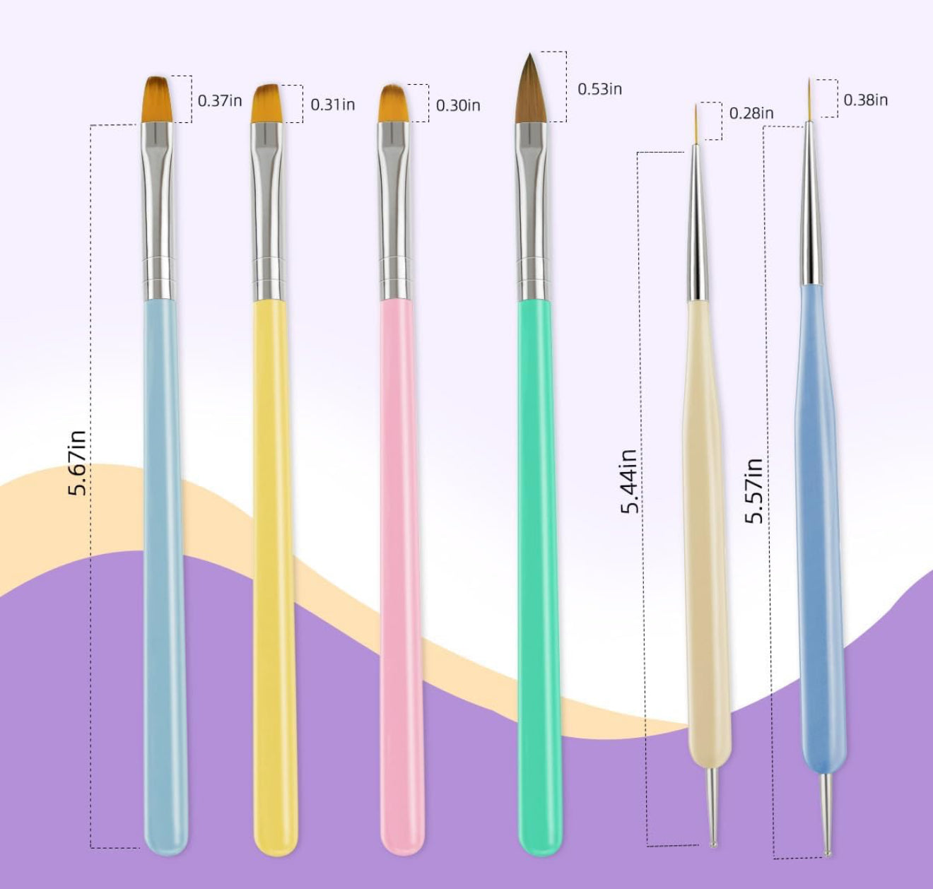 Art Brushes 6pcs