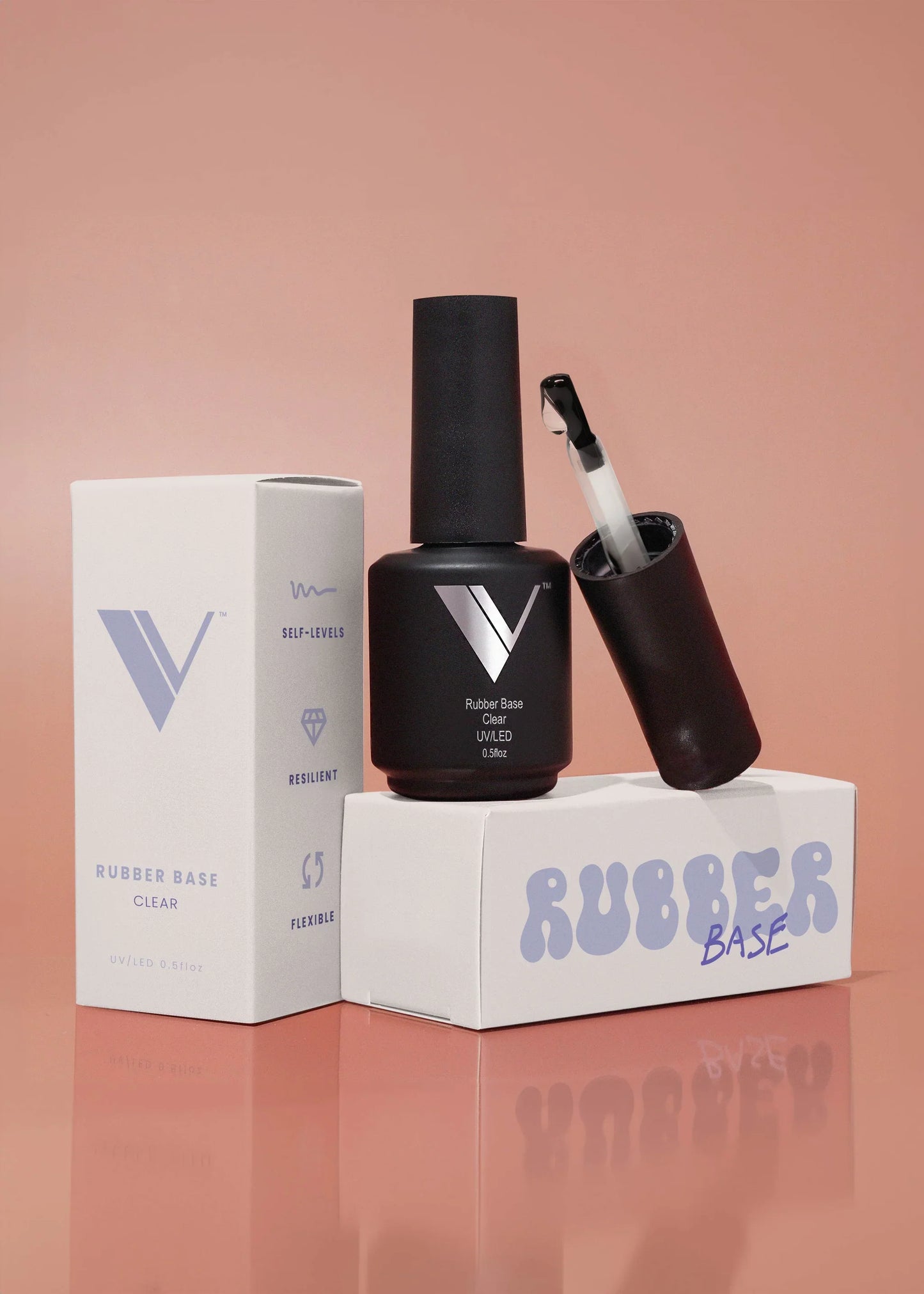 V BEAUTY PURE RUBBER BASE - CLEAR