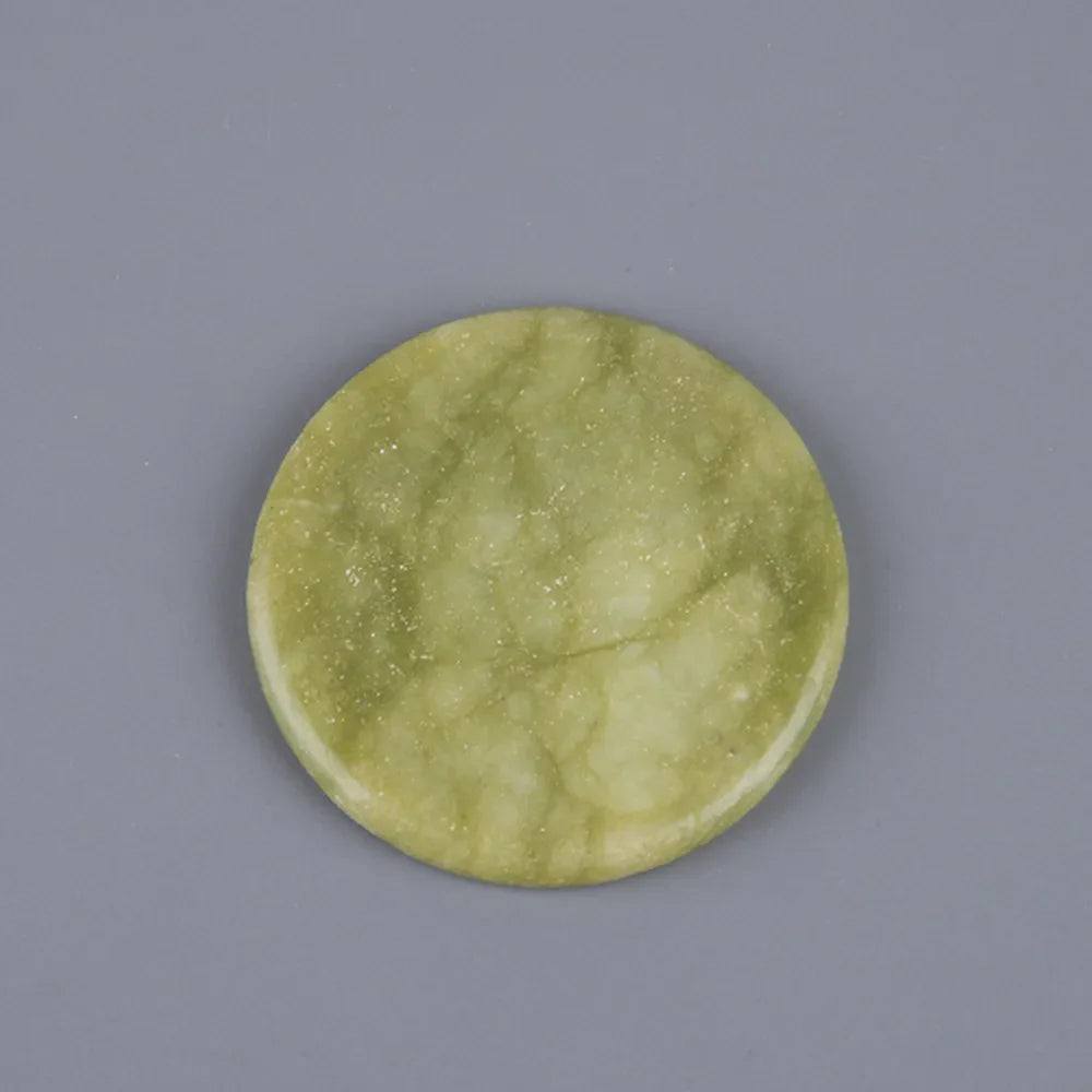 Round Jade Stone Lash Adhesive Holder