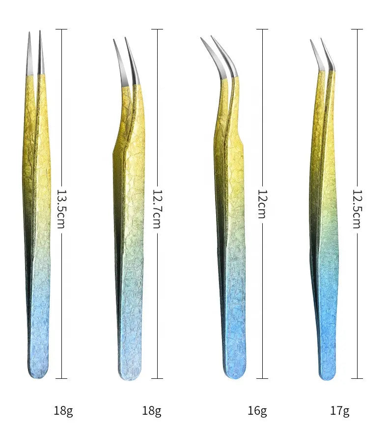 Lash Extension Tweezer Set