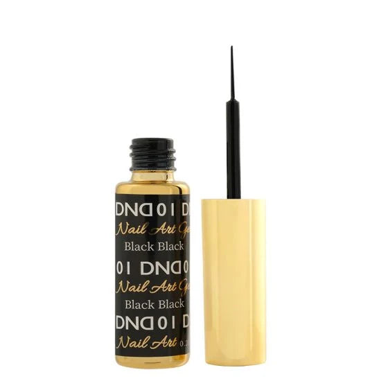 DND Nail Art Gel 01 Black