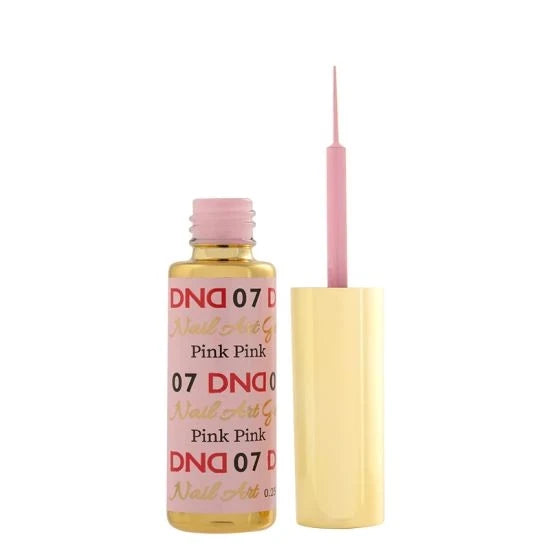 DND Nail Art Gel 07 Pink Pink
