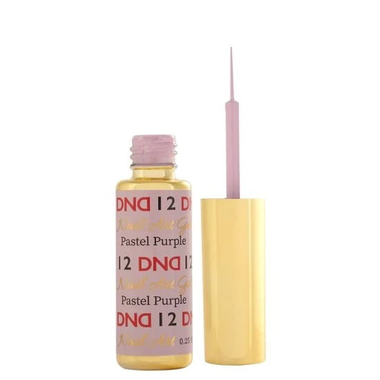 DND Nail Art Gel 12 Pastel Purple