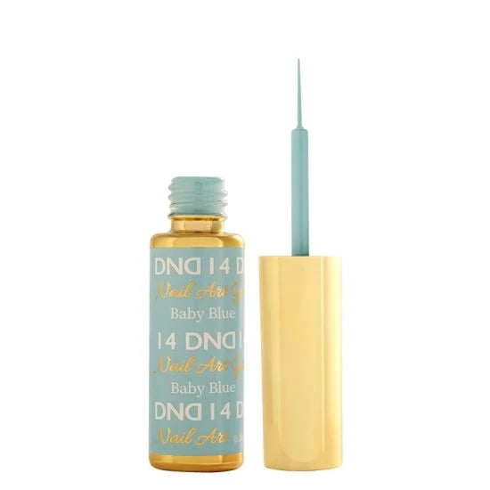 DND Nail Art Gel 14 Baby Blue