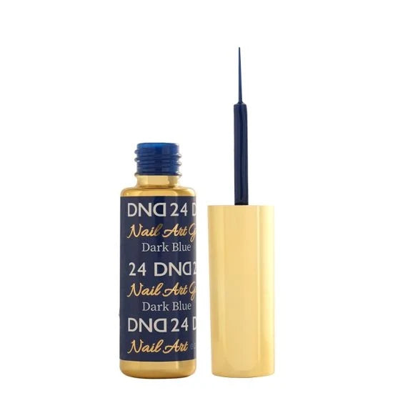 DND Nail Art Gel 24 Dark Blue