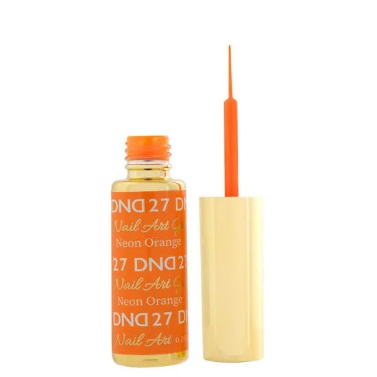 DND Nail Art Gel 27 Neon Orange